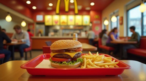 Savourez des burgers et frites dans les restaurants McDonald's