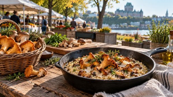 Suggestions de plats créatifs avec des champignons du Québec