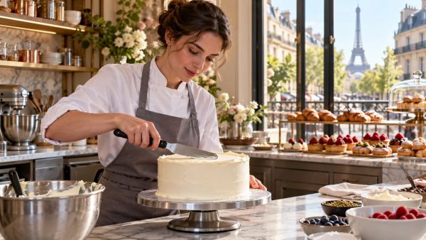Top secrets de pâtisserie pour utiliser le plateau tournant